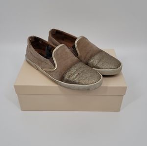 Jimmy Choo Demi Degrade Skater Slip On Sneakers Size 39 with box